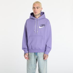 Mikina Nike Solo Swoosh Men's Fleece Hoodie Dusty Amethyst XS