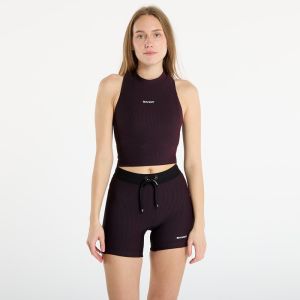 Bandit Striped Cadence™ Mockneck Halter Race Crop Black/ Fig M
