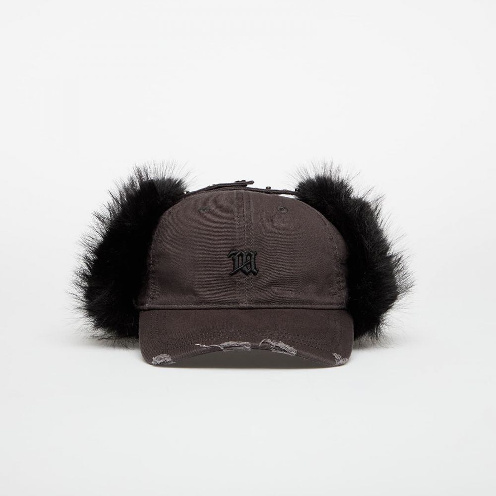 Šiltovka MISBHV Sankt Moritz Fur Cap Washed Black OS