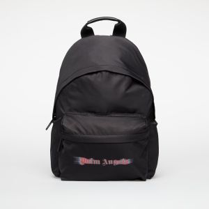 Palm Angels Kids Blurred Logo Big Backpack Black/ Red Universal