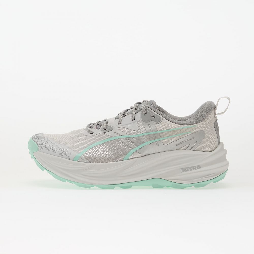 Tenisky Puma Voyage NITRO 4 Wns Feather Gray-Mint Melt-Puma Silver EUR 40