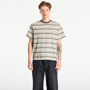 Tričko Brain Dead Toni Stripe T-Shirt Olive/ Multi S