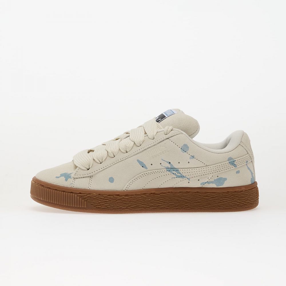 Tenisky Puma Suede XL Splatters Vapor Gray-Gum EUR 44