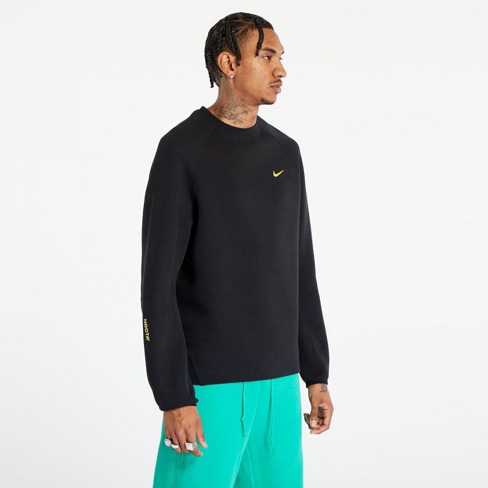 Mikina Nike x NOCTA Tech Fleece Men's Crew Black/ University Gold M