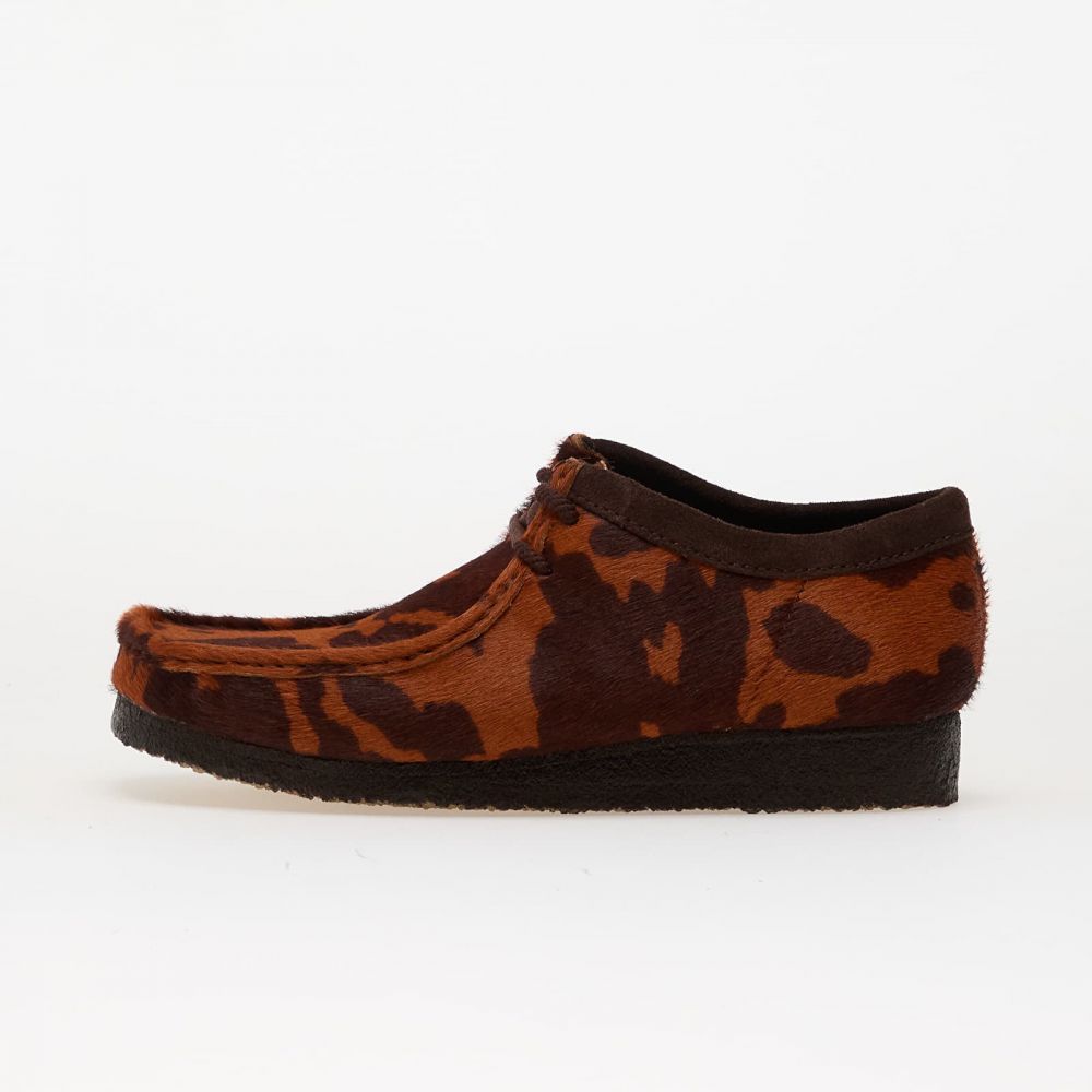 Tenisky Clarks Originals Wallabee Brown Cow Print EUR 41