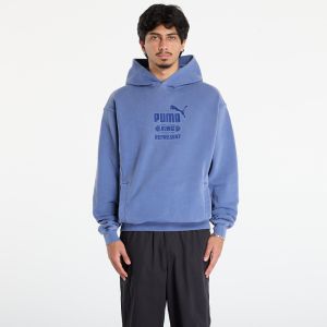 Mikina Puma x REPRESENT Graphic Hoodie Blue Dusk XL
