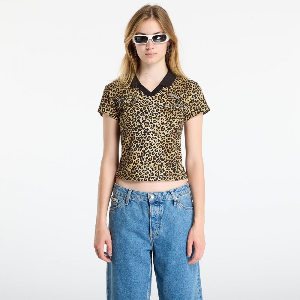 Tričko PUMA x A$AP ROCKY Animal Baby Tee Warm Beige/ AOP L