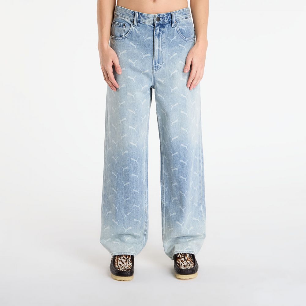 Džínsy PUMA x A$AP ROCKY Laser Monogram Faded Denim/ AOP 36