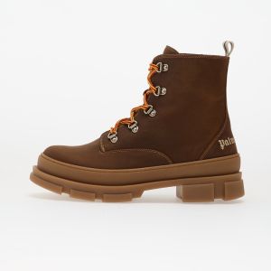 Tenisky Palm Angels Kids Pa Track Ankle Boots Brown/ Off White EUR 37