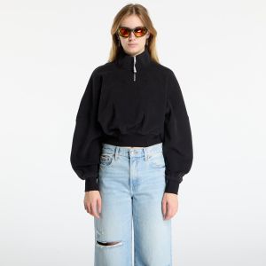 Mikina Jordan Flight Fleece Women's Quarter-Zip Top Black/ Black S