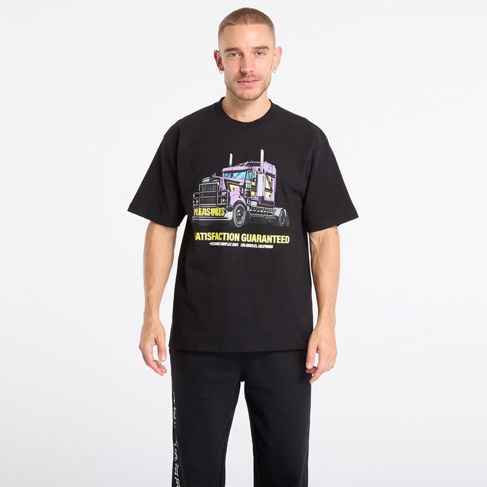 Tričko PLEASURES Big Load T-Shirt Black L