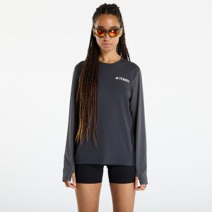 Tričko adidas Terrex Multi Synthetic Base Layer Long Sleeve Carbon M