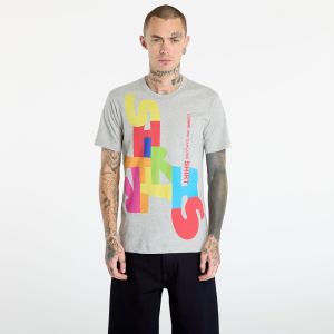 Tričko Comme des Garçons SHIRT T-Shirt With Graphic Print Top Grey XL
