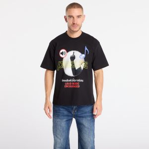 Tričko PLEASURES Loud Music T-Shirt Black S