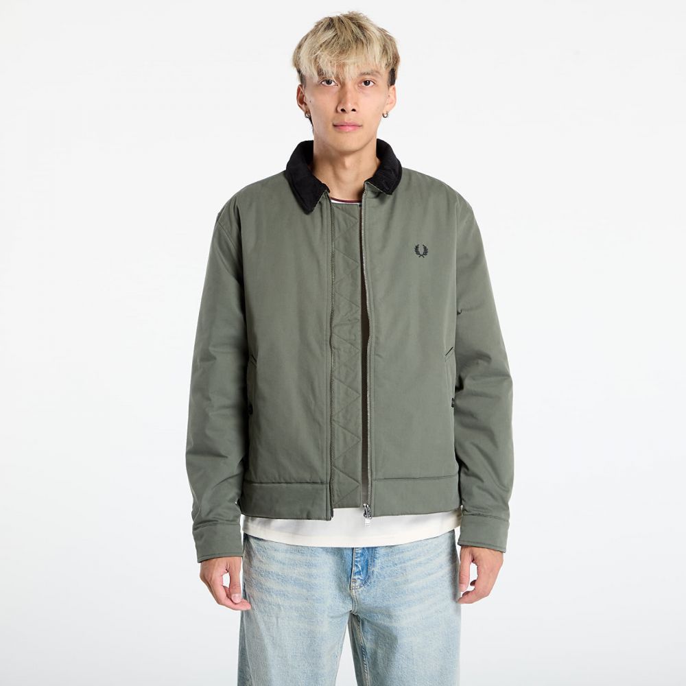 Bunda FRED PERRY Cotton Caban Jacket Laurel W Grn M