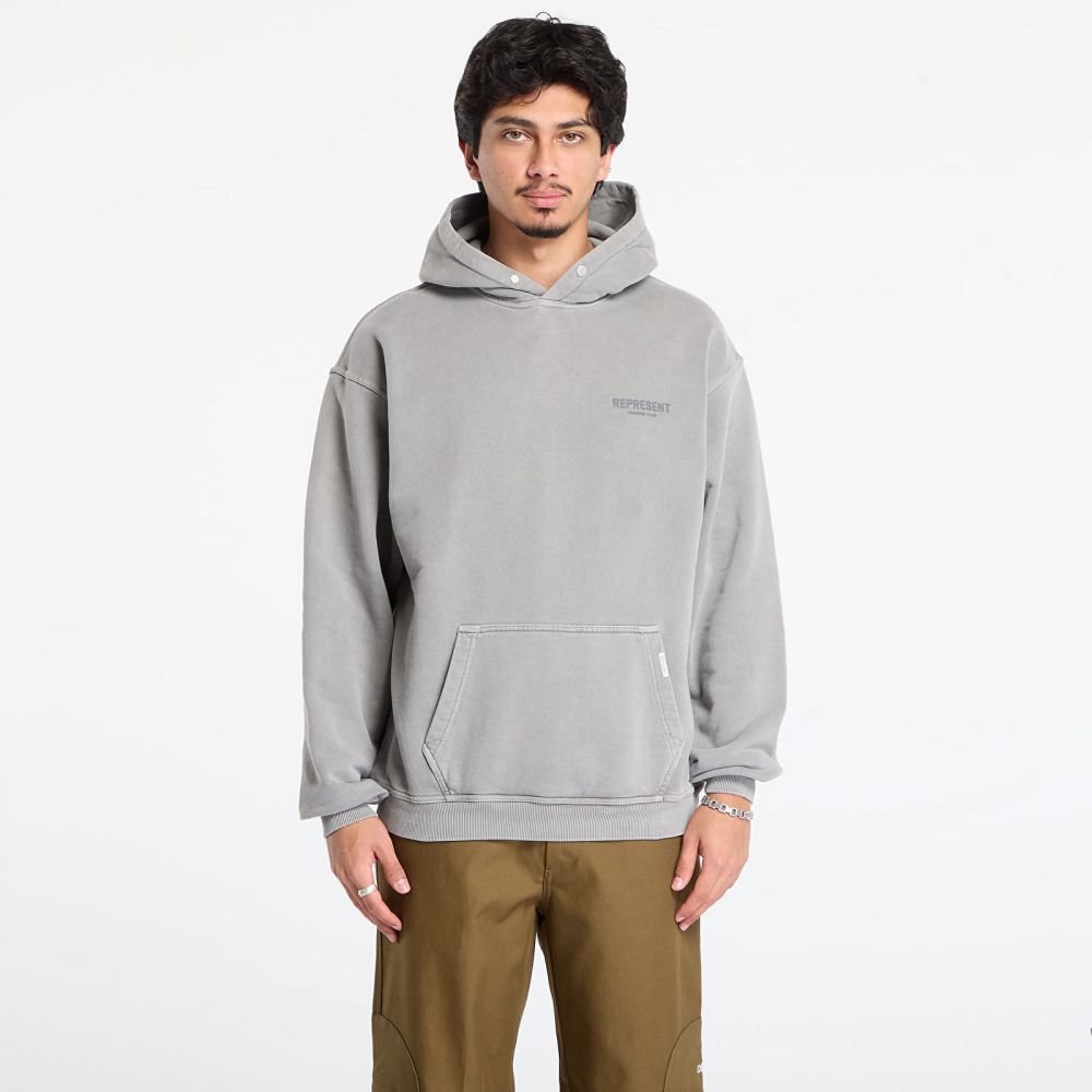 Mikina REPRESENT Represent Owners Club Hoodie Ultimate Grey S