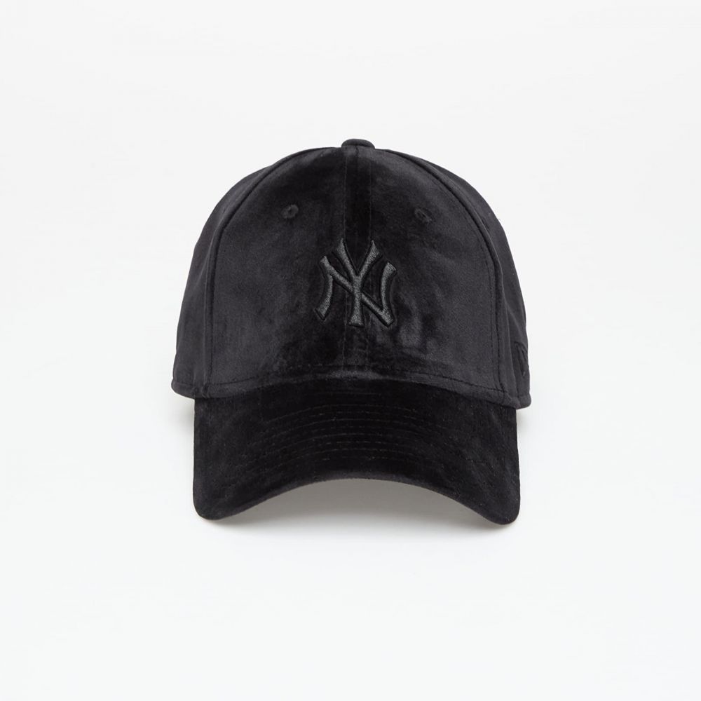 Šiltovka New Era New York Yankees Womens MLB Velour 9FORTY Adjustable Cap Black Universal