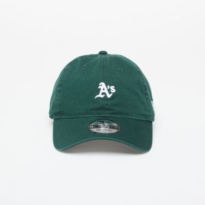 Šiltovka New Era 9TWENTY MLB Washed Mini Logo Oakland Athletics Dark Green Universal