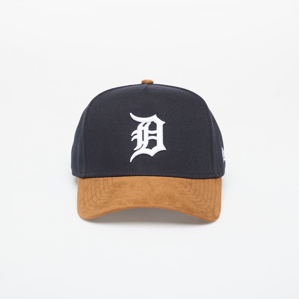 Šiltovka New Era 9FORTY Aframe MLB Suede Visor Detroit Tigers Navy/ Nfl Brown Suede Universal