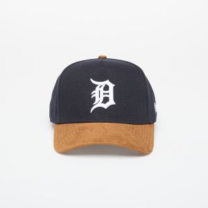 Šiltovka New Era 9FORTY Aframe MLB Suede Visor Detroit Tigers Navy/ Nfl Brown Suede Universal