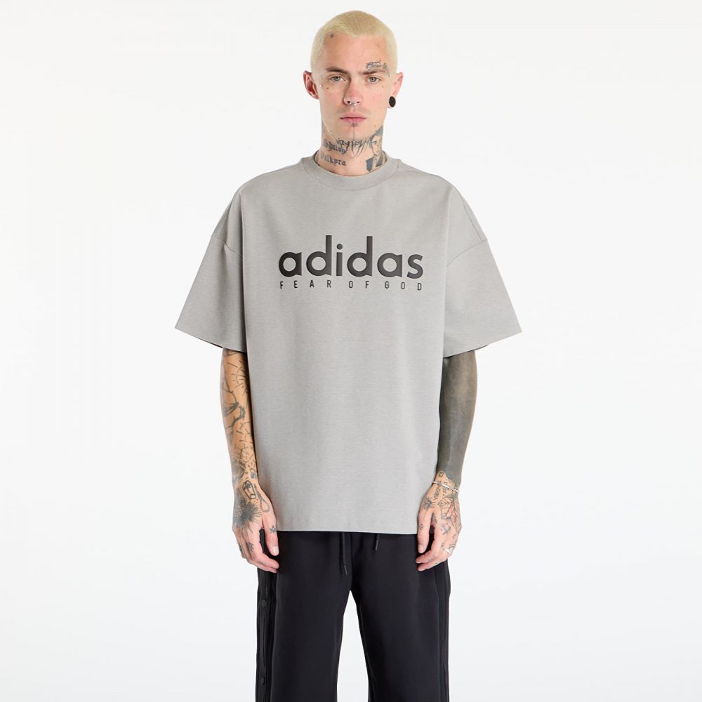 Tričko adidas x Fear Of God Athletics Quickdry Jersey S/S T-Shirt Medium Grey Heather L