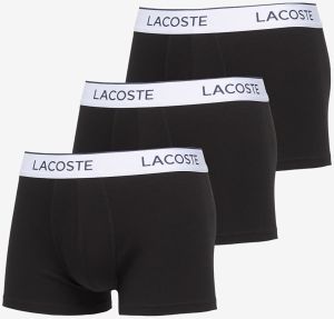 LACOSTE Trunks Underwear 3-Pack Black L