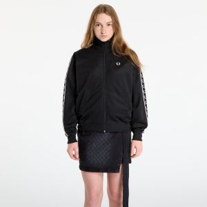 Bunda FRED PERRY Taped Track Jacket Black 10