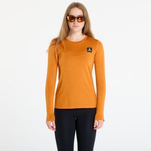 Tričko SAYSKY W Reflective Logo Pace Long Sleeve Orange M