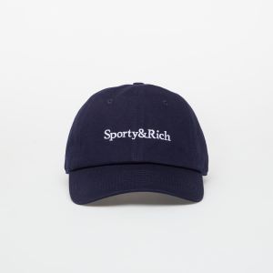 Šiltovka Sporty & Rich Serif Logo Hat Dark Navy Universal