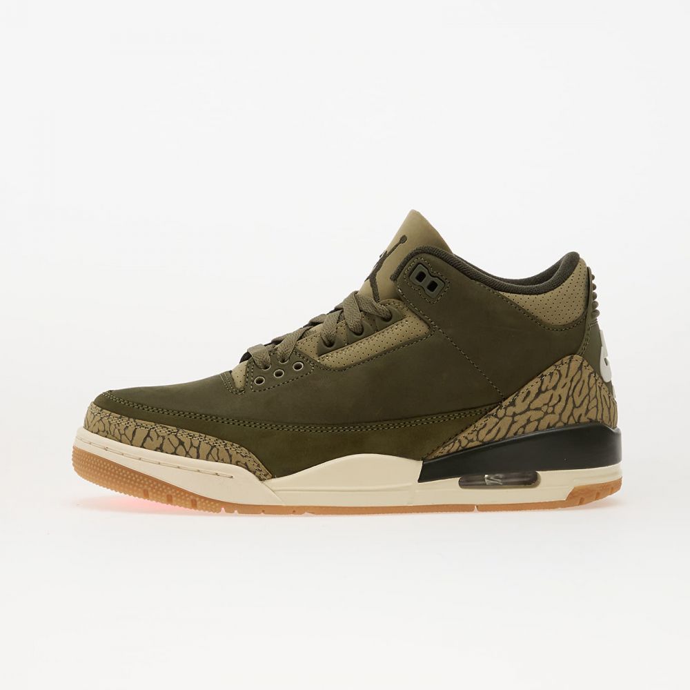 Tenisky Air Jordan 3 Retro Medium Olive/ Sequoia-Neutral Olive-Sail EUR 45