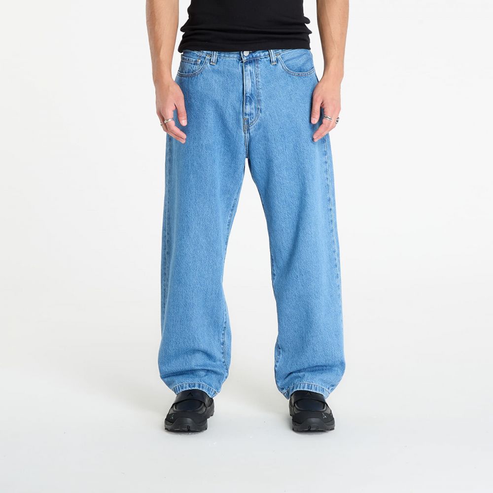 Džínsy Carhartt WIP Landon Pant Blue Heavy Stone Wash 34