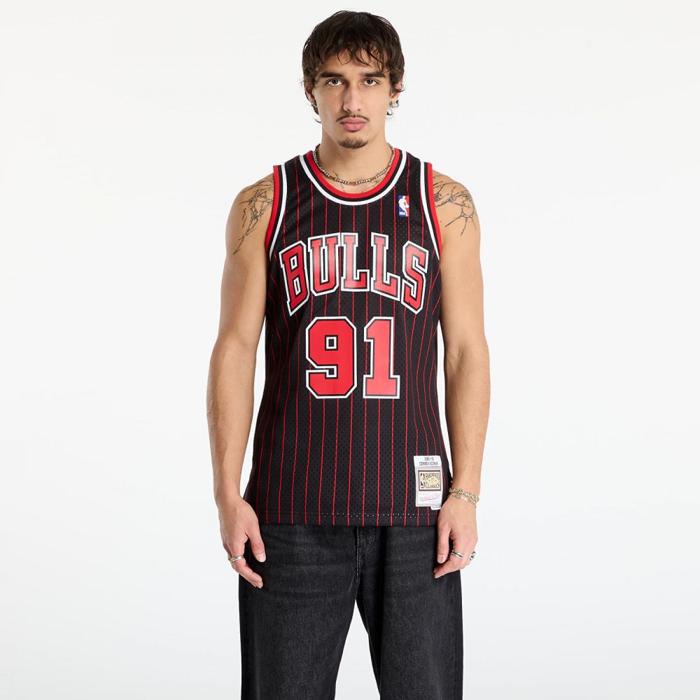 Mitchell & Ness NBA Swingman Alternate Jersey Bulls 1995 Dennis Rodman Black M