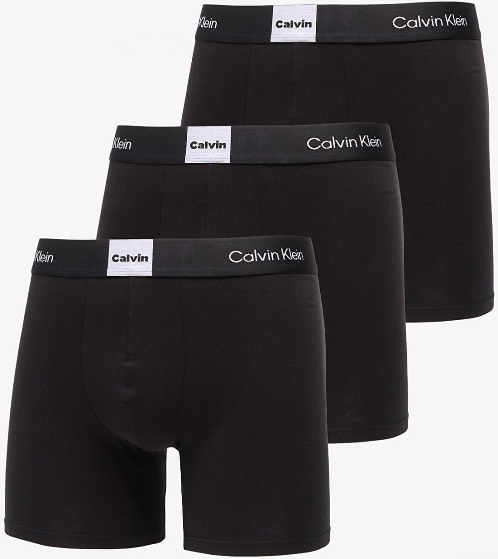 Boxerky Calvin Klein Boxer Brief 3-Pack Black XL