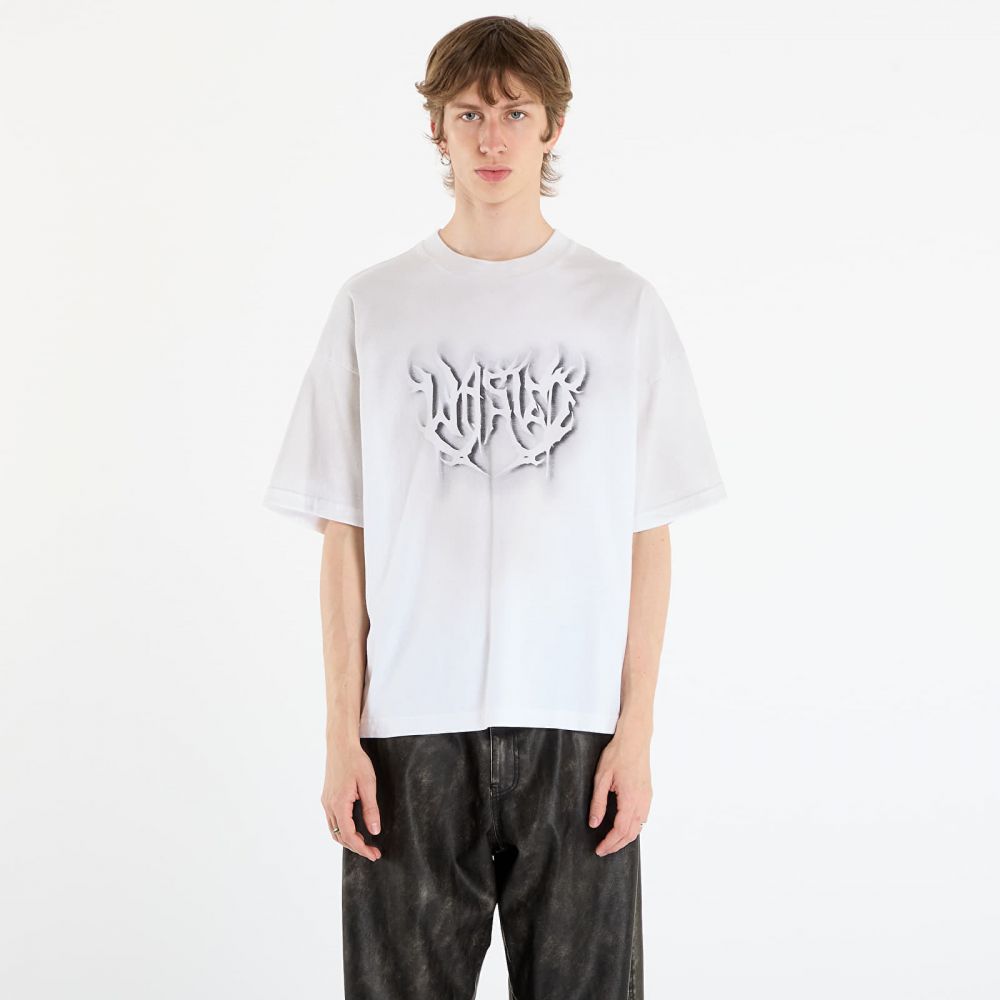 Tričko Wasted Paris M Sword Boxy Faded White XL