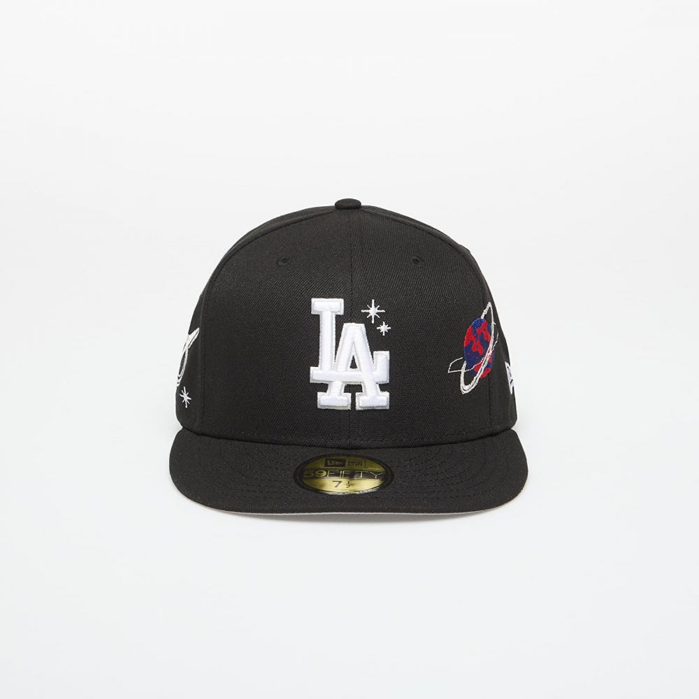 Šiltovka New Era 59FIFTY MLB Planet Icon Los Angeles Dodgers Black 7 3/8