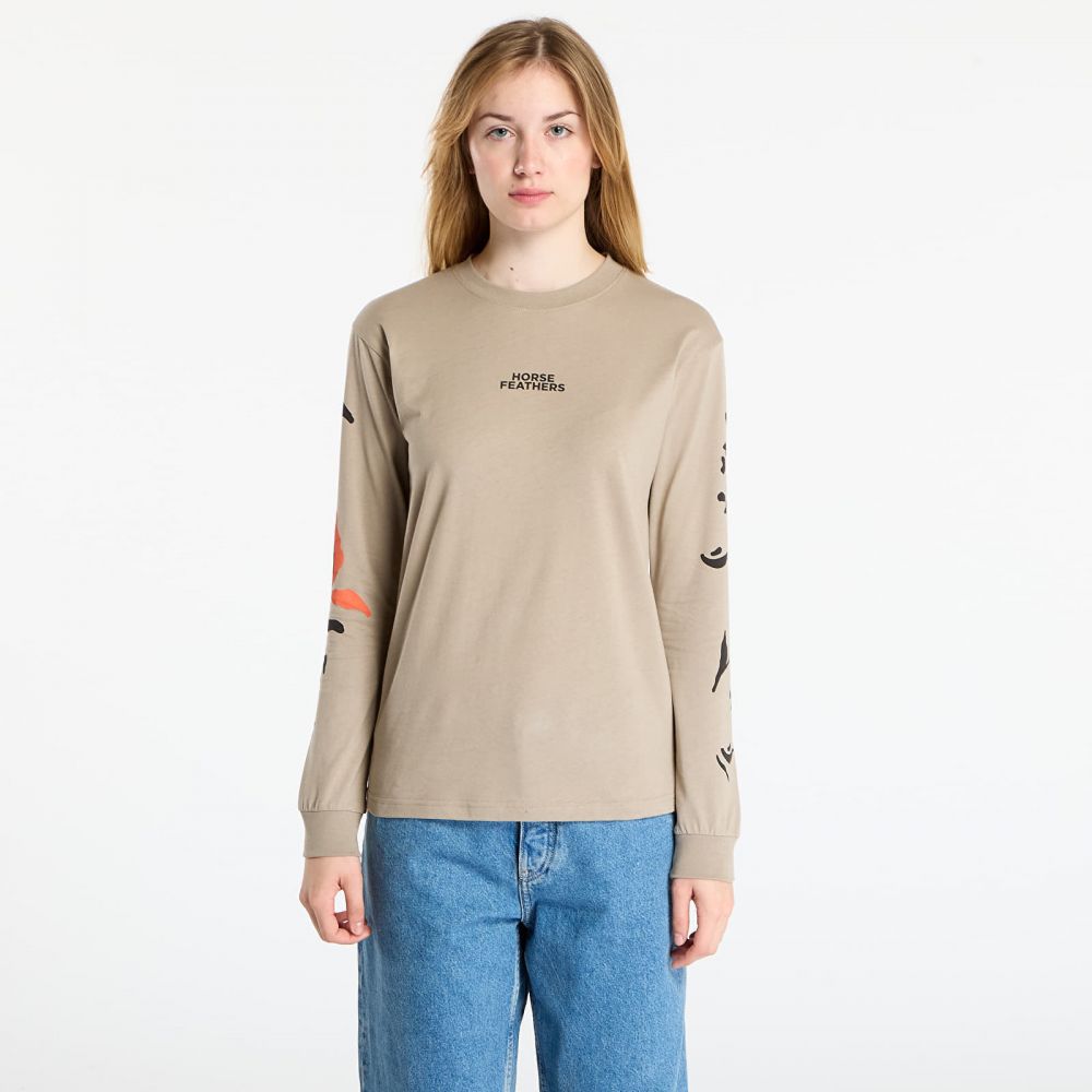 Tričko Horsefeathers Reiko Top Taupe XL