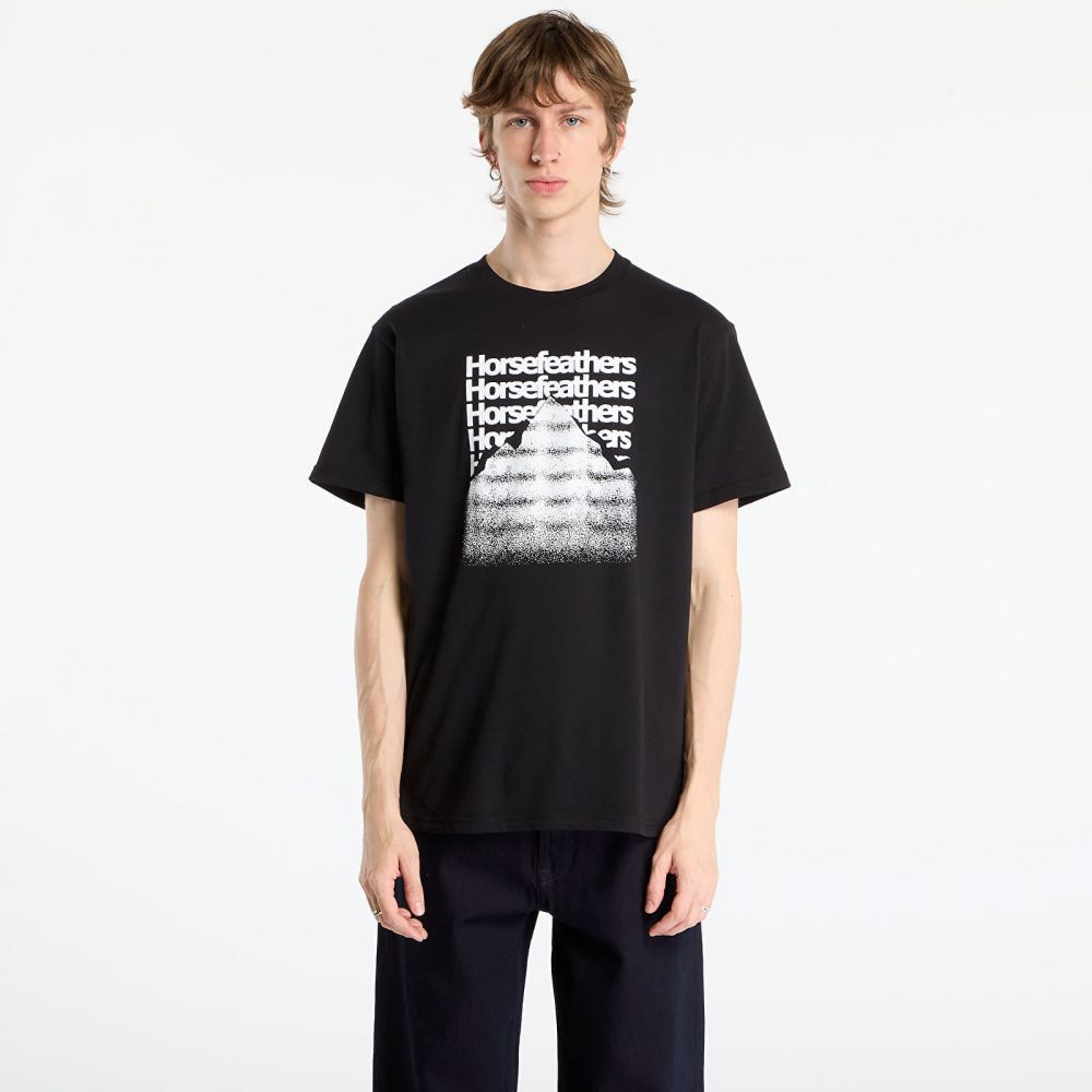 Tričko Horsefeathers Focus T-Shirt Black S