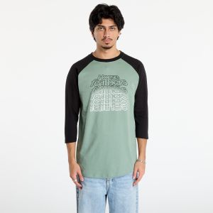 Tričko Horsefeathers Rollin Raglan T-Shirt Iceberg Green/ Black M