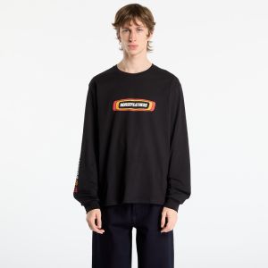 Tričko Horsefeathers Raceway Ls T-Shirt Black M