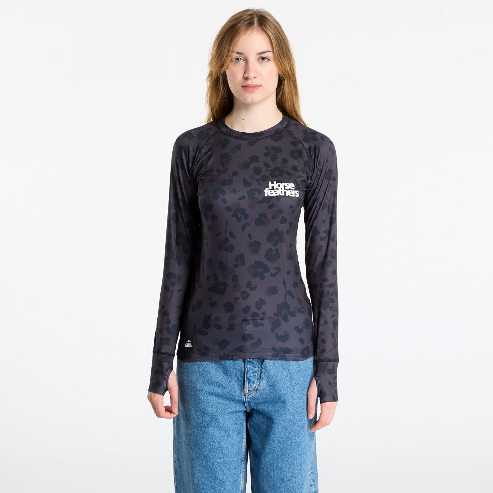 Tričko Horsefeathers Mirra Top Floral Cheetah L