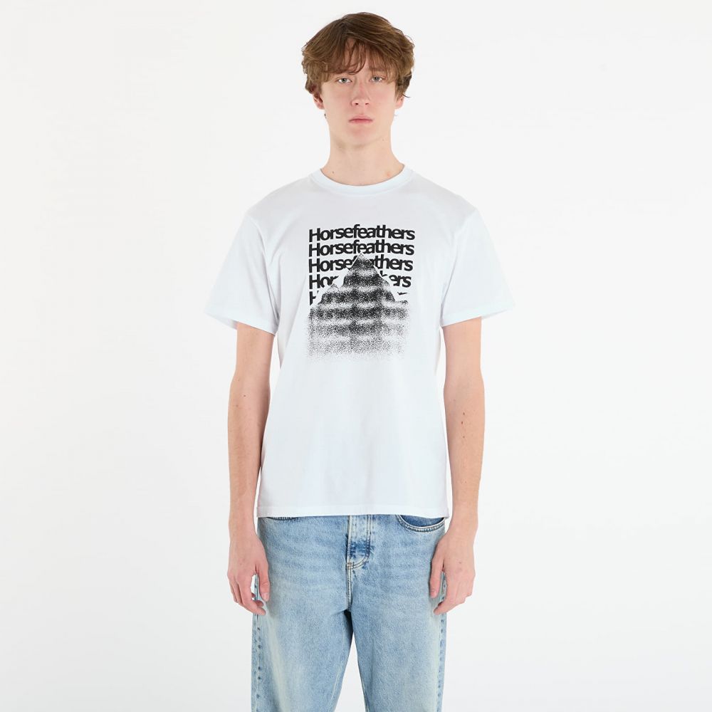 Tričko Horsefeathers Focus T-Shirt White M