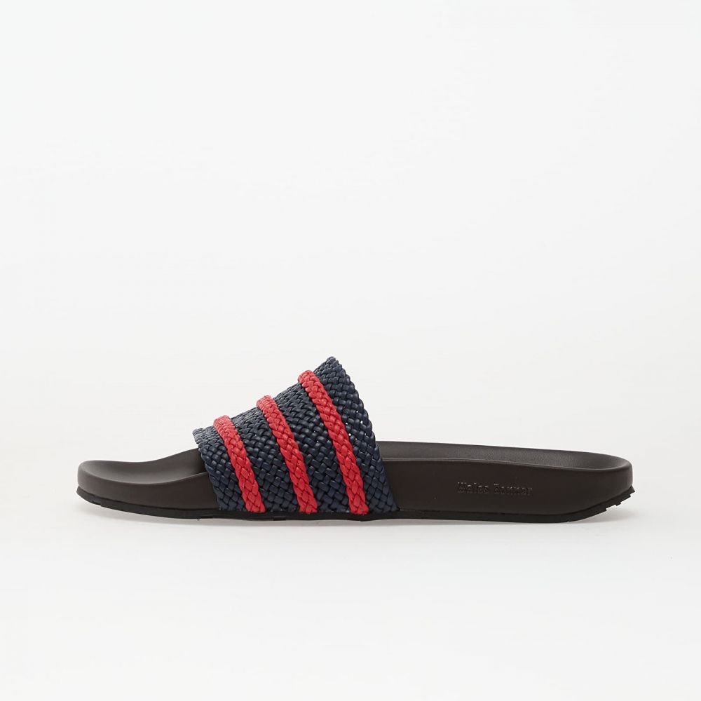 Tenisky adidas x Wales Bonner Adilette Night Indigo/ Better Scarlet/ Dark Brown EUR 43