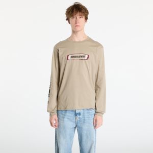 Tričko Horsefeathers Raceway Ls T-Shirt Taupe M