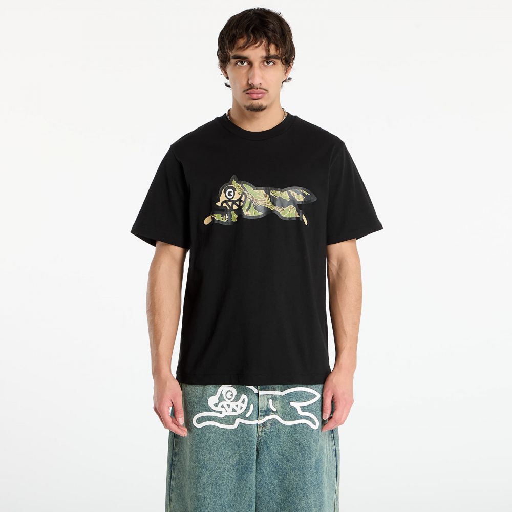 Tričko Billionaire Boys Club Icecream Tiger Stripe Running Dog T-Shirt Black XXL