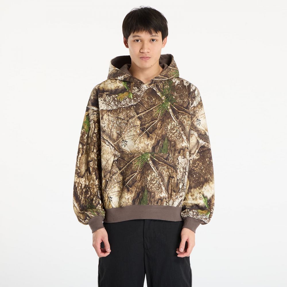 Mikina Jordan Brooklyn Men's Fleece Realtree Pullover Hoodie Medium Olive/ Sail M