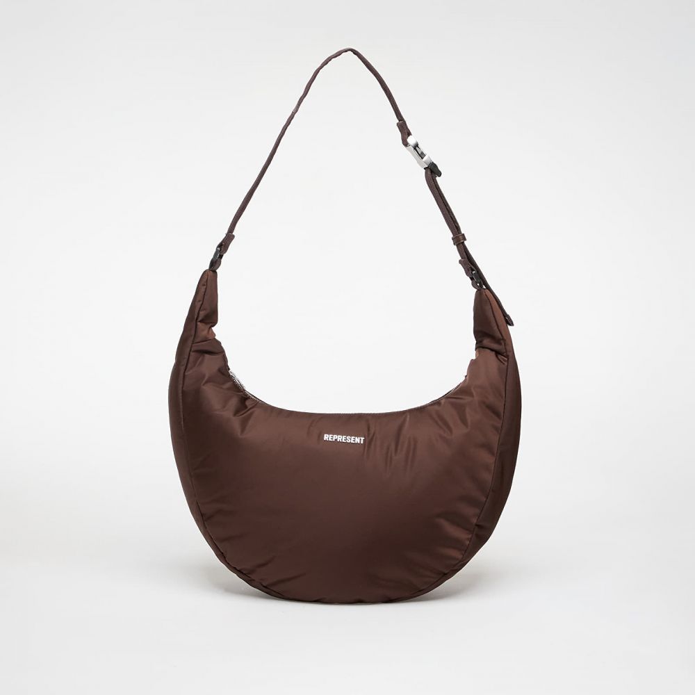 Taška REPRESENT Padded Sling Bag Dark Brown Universal