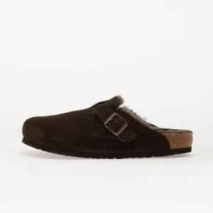 Tenisky Birkenstock Boston Shearling Suede Leather/ Fur Mocca EUR 45