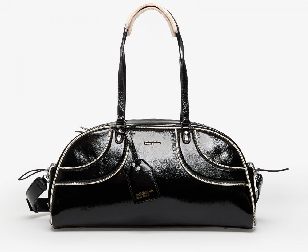 Taška adidas x Wales Bonner Leather Bag Black/ Better Scarlet Universal