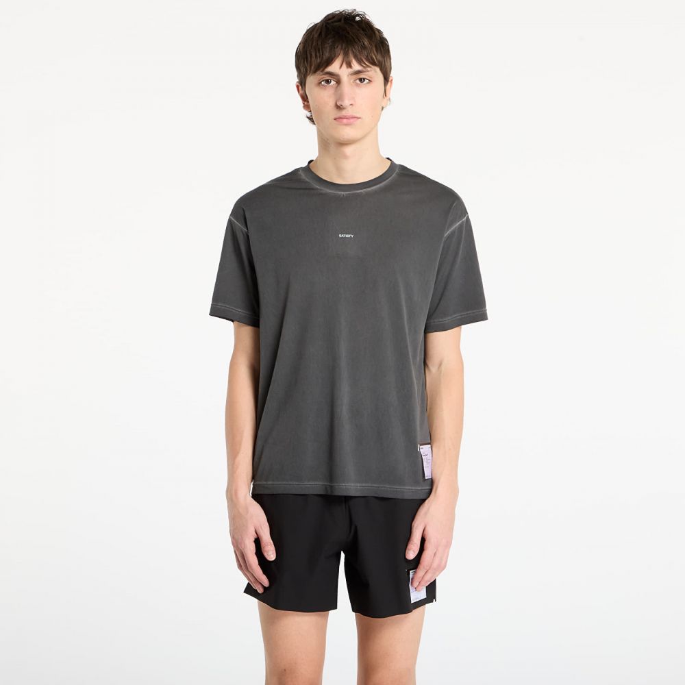 Tričko Satisfy AuraLite T-Shirt Pigment Black S