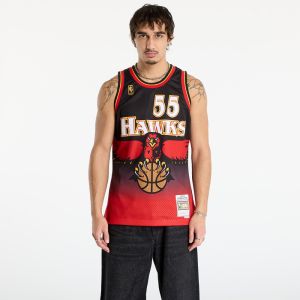 Mitchell & Ness NBA Swingman Road Jersey Hawks 1996 Dikembe Mutombo Scarlet M